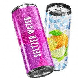 Custom 12oz Carbonated Crisp Sparkling Zero Calorie Water