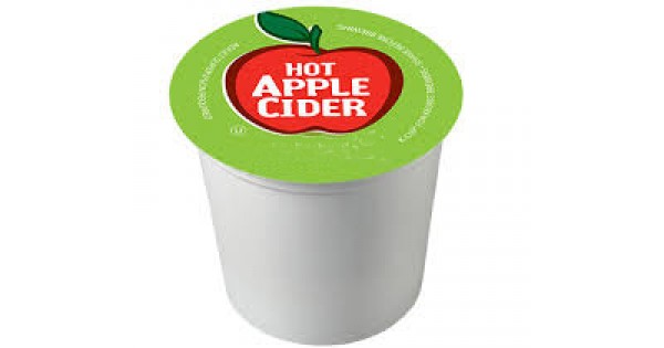 Hot Apple Cider K Cup w Direct Print Custom Printed Bravamarketing Water