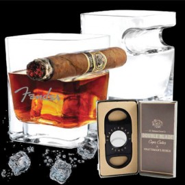 Custom Imprinted Stogy and Spirits Gift Set  Custom Imprinted Stogy and Spirits Gift Set