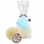 Mini Hot Chocolate Bomb Mug Stuffer - White Chocolate with Logo