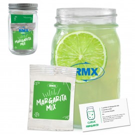 Margarita Kit in Mason Jar Custom Imprinted