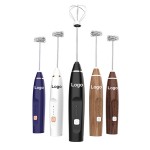Logo Branded Rechargeable Hand-held Electric Milk Frother
