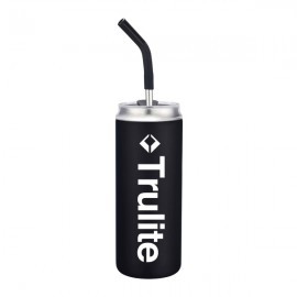 20OZ vacuum tumbler with straw with Logo