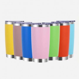 20 oz Stainless Steel Tumbler with Logo