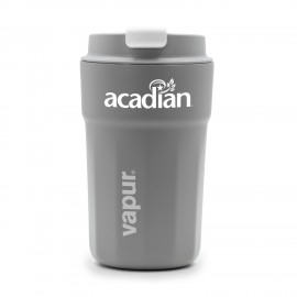 Logo Branded Vapur 12 Oz. All Purpose Cup Graphite Gray