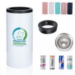 4 in 1 Insulated Slim Can Cooler Logo Branded