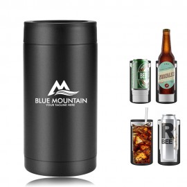 Promotional 2 in 1 Vacuum Insulated Can Holder and Tumbler