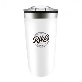 20 oz Stainless Steel Tumbler Double Wall with Logo