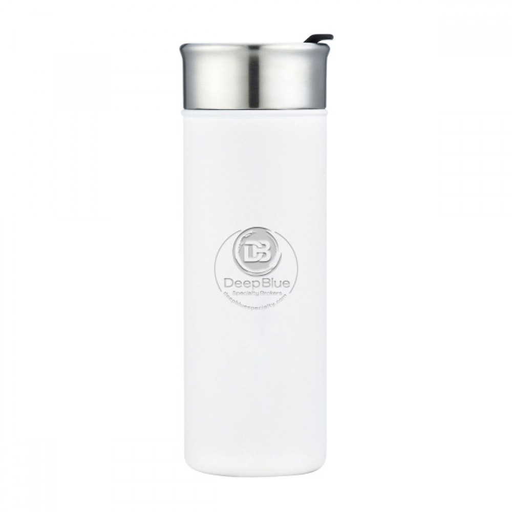 Logo Branded 18 oz Water Bottle Double Wall Stainless Steel Tumbler Logo Branded 18 oz Water Bottle Double Wall Stainless Steel Tumbler