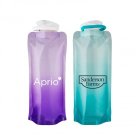 Custom Imprinted Vapur Gradient Folding Anti-Bottle .7L