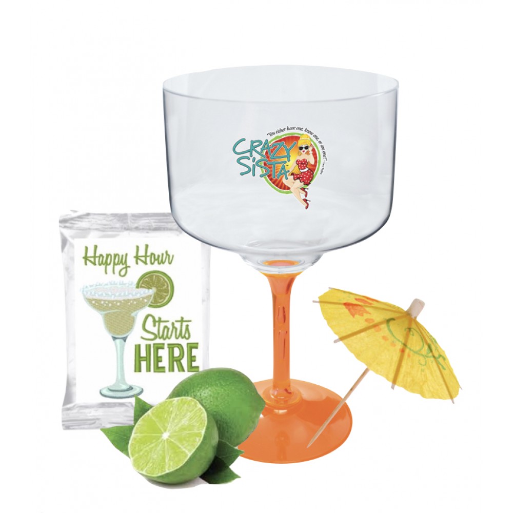 Margarita Happy Hour Cup Logo Branded Margarita Happy Hour Cup Logo Branded
