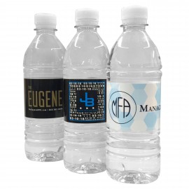 Aquatek Bottled Water 16.9 Oz. (7.88"X2.13" Label) Custom Printed