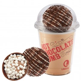 Hot Chocolate Bomb Cup Kit - Grand Flavor - Cookies & Cream with Logo