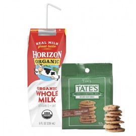 Custom Imprinted Cookies and Milk Kit