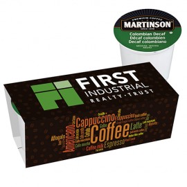Single Serve Coffee Cups (3 Pack) Logo Branded
