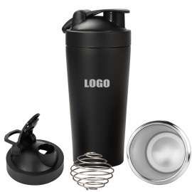 Custom Imprinted 750ml Stainless Steel Shaker Bottle