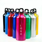 Promotional 17oz Sports Aluminum Bottle With Carabiner