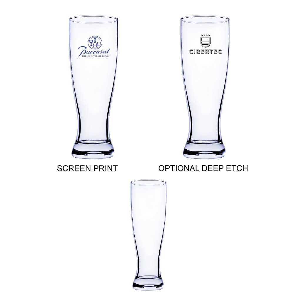 Custom Imprinted 16 oz Pilsner Glass (Screen Printed)