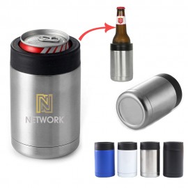 Promotional 12 oz Stainless Steel Vacuum Insulated Can Cooler