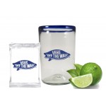 Logo Branded Margarita Glass with Cocktail Mix