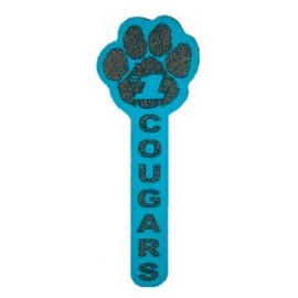 Foam Paw on a Stick Spirit Waver with Logo