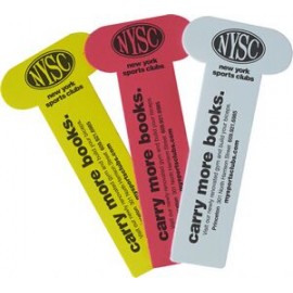 Logo Branded Foam Oval Bookmark