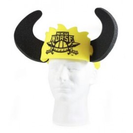 Bull Horn Band Hat with Logo