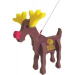 Reindeer on a Leash with Logo