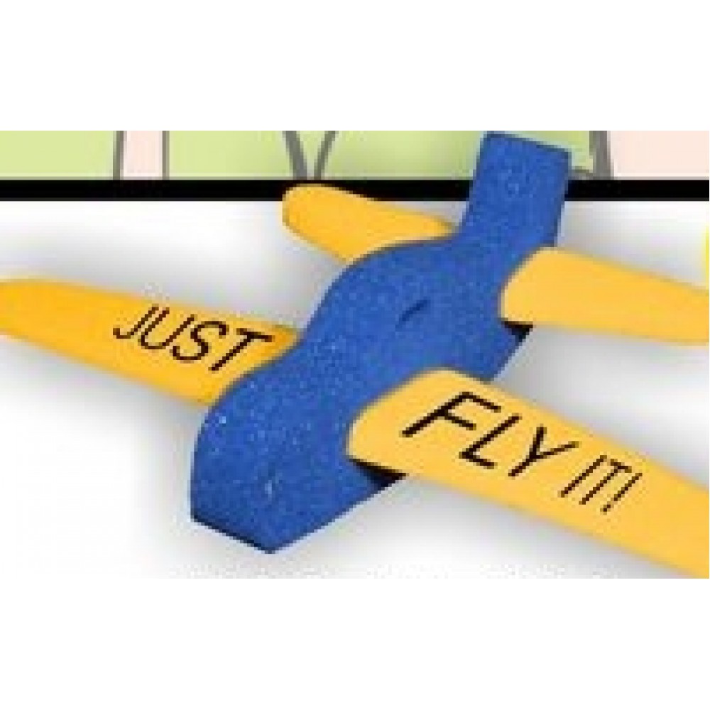Novelty Foam Airplane with Logo