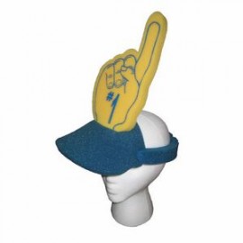 Promotional #1 Foam Hand Visor  Promotional #1 Foam Hand Visor