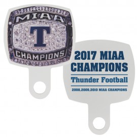 Logo Branded Ring Shape Rally Ring Spinner Fan Full Color  Logo Branded Ring Shape Rally Ring Spinner Fan Full Color