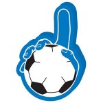 Logo Branded Large Soccer Ball Hand