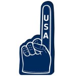 Logo Branded 16" Golf Glove Hand