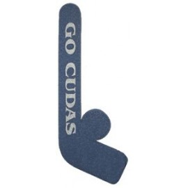 Foam Hockey Stick & Puck Set Spirit Waver (19") with Logo  Foam Hockey Stick & Puck Set Spirit Waver (19") with Logo