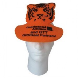 Pop-Up Visor - Tiger with Logo  Pop-Up Visor - Tiger with Logo