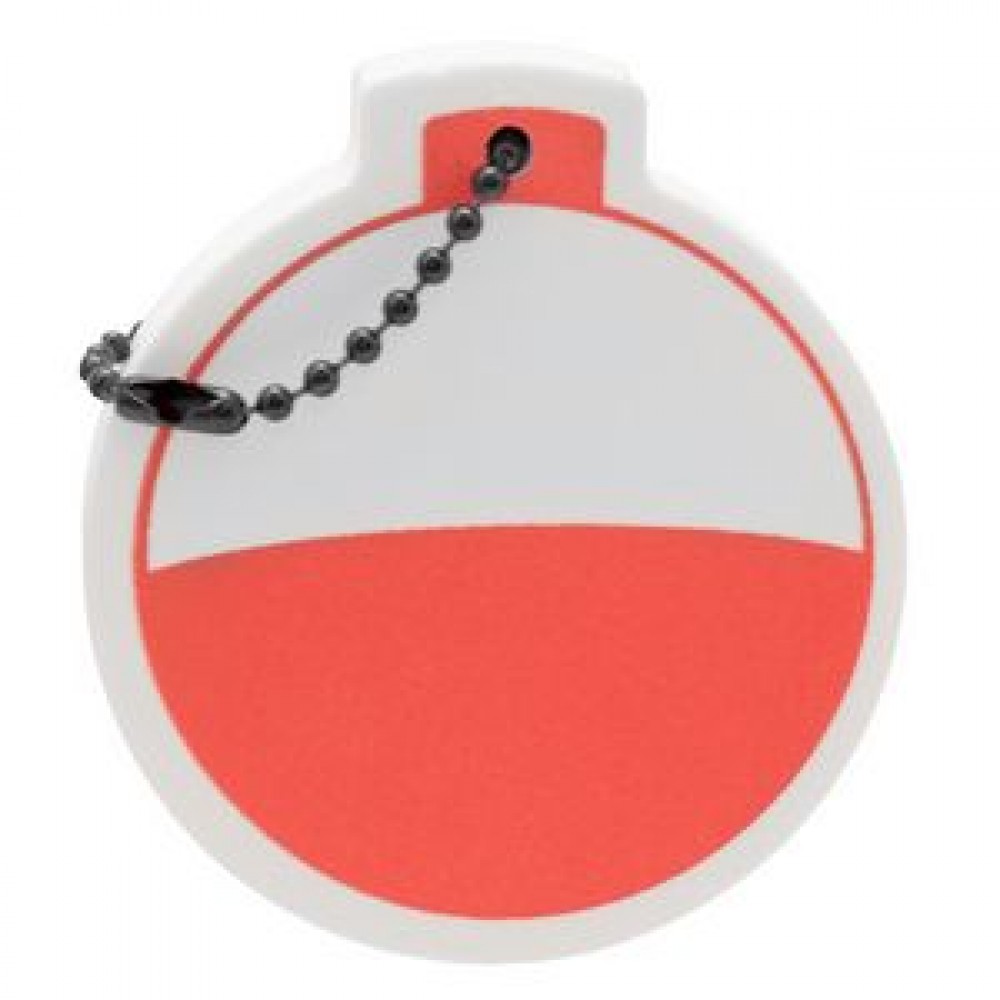 Logo Branded Fishing Bobber Floating Key Tag Logo Branded Fishing Bobber Floating Key Tag