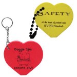 Promotional Foam Floating Heart Key Tag