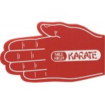Promotional Foam Karate/ Hand Shake Waver