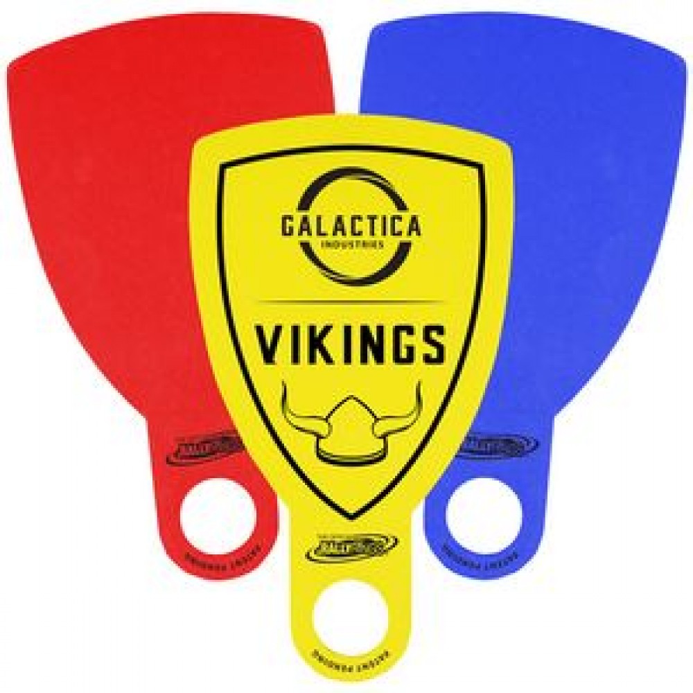 Shield Rally Ring Spinner Fan with Logo