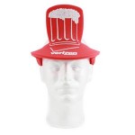 Foam Pub Beer Hat with Logo