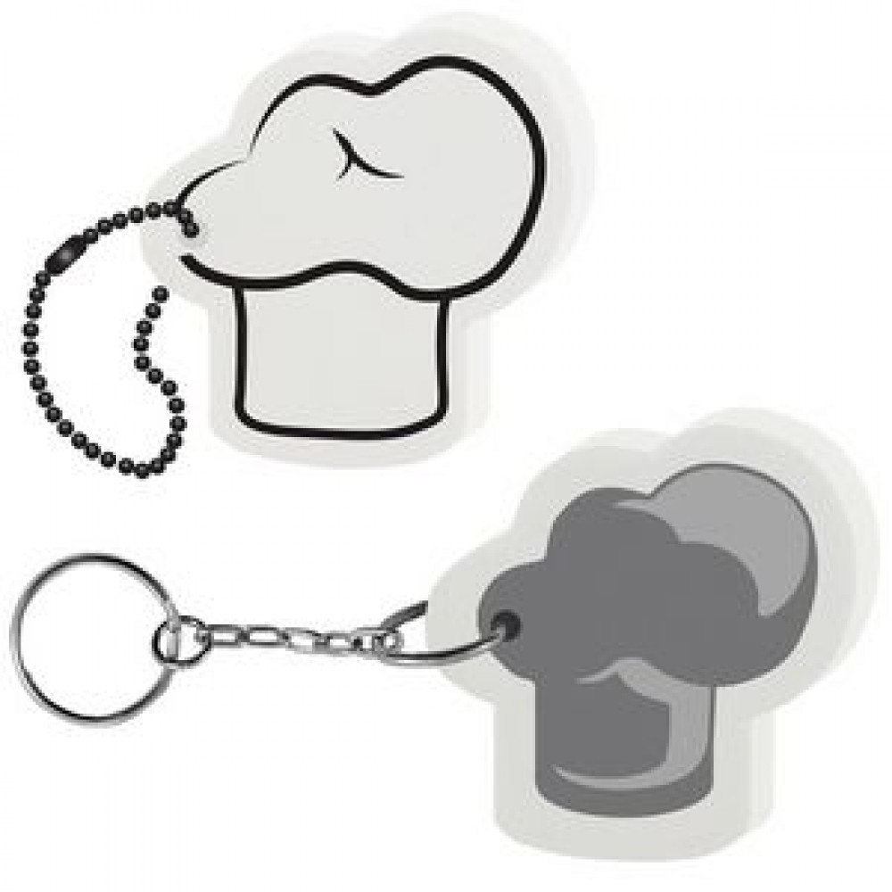 Promotional Foam Floating Key Tag - Chef Promotional Foam Floating Key Tag - Chef