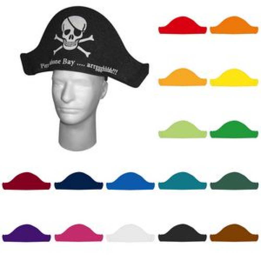 Foam Pirate Hat with Logo
