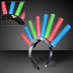 Logo Branded Light Up Multicolor Foam Mohawks