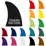 Logo Branded Foam Waver - Shark Fin