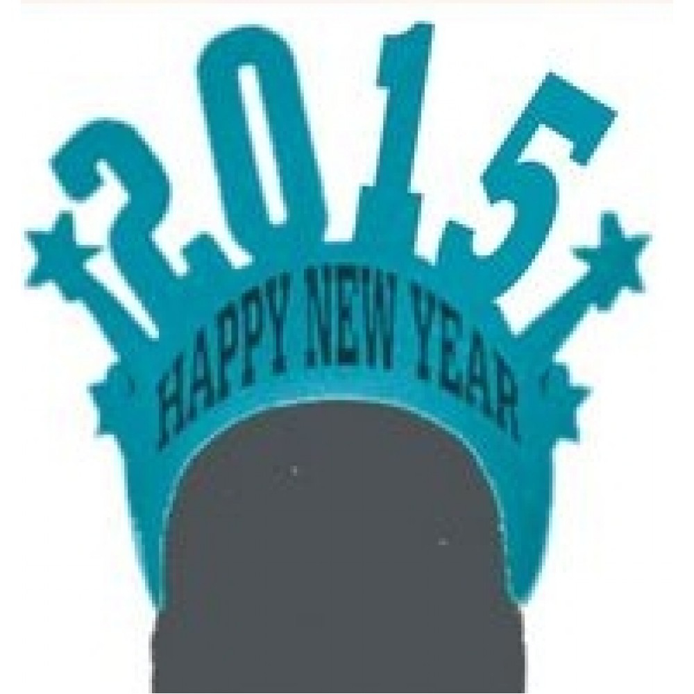 Foam New Year's Visor with Logo