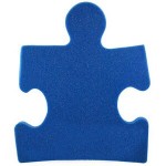 Foam Puzzle Piece with Logo