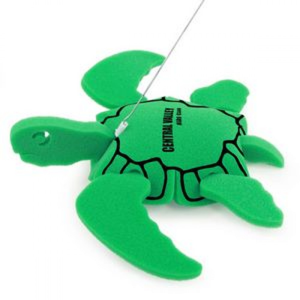 Turtle on a Leash with Logo