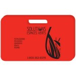 18" Rectangle Weatherproof Cushion 3/8" with Logo