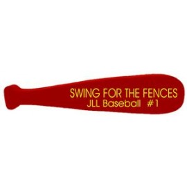 Promotional Foam Die-Cut Baseball Bat Spirit Waver  Promotional Foam Die-Cut Baseball Bat Spirit Waver