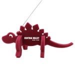 Logo Branded Steggy Dinosaur on a Leash